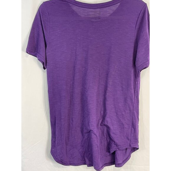 Sacramento Kings Basketball t-shirt short sleeve sheer lion stars purple READ - Picture 6 of 6